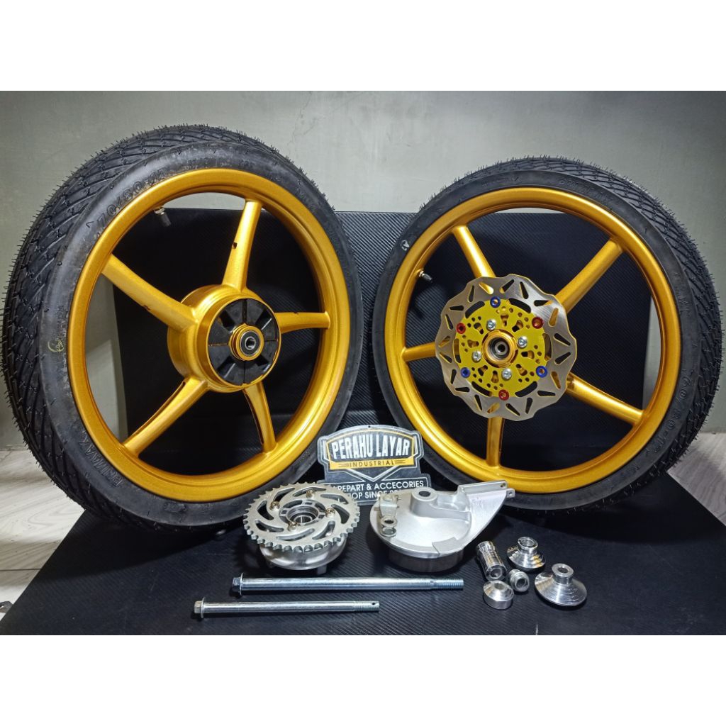 VELG VROSSI COPY RCB SET BAN PNP CB GL MP (spesial order)