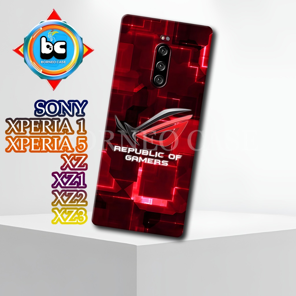 BC8/Casing HP Sony xperia 1/ Xperia 5/ XZ/ XZ1/ XZ2/ XZ3 Terbaru- Motif Gaming | Desain Stylish dan 
