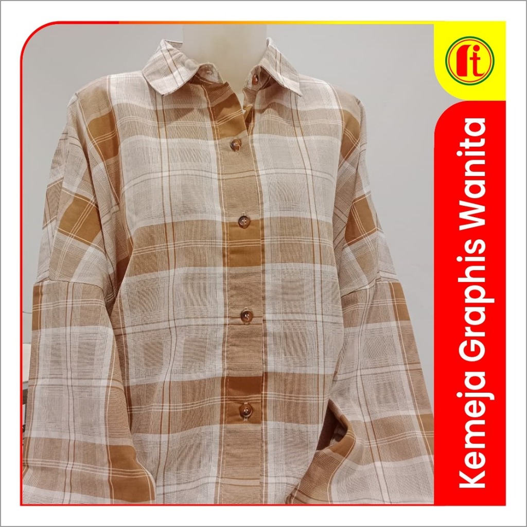 Kemeja Graphis Wanita Dewasa - RITA