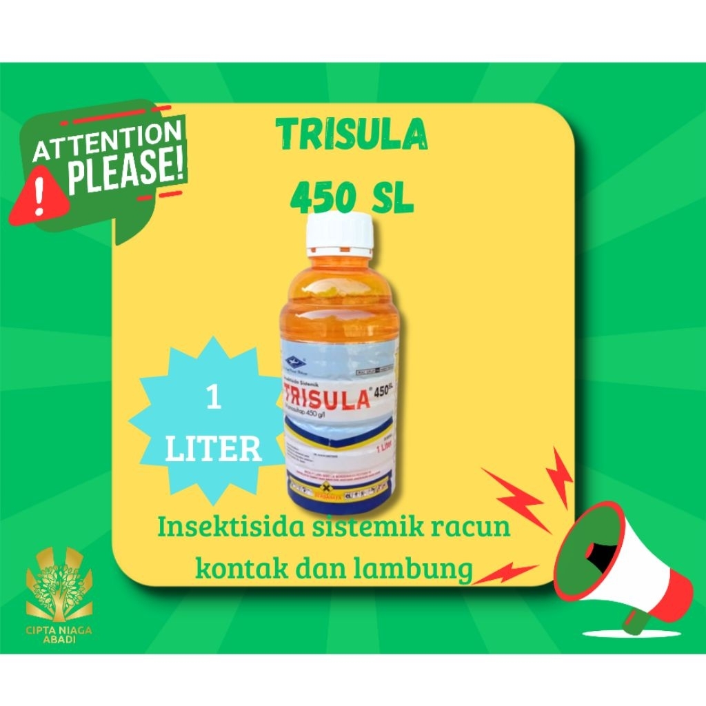 Insektisida Sistemik TRISULA 450 SL, 1Liter
