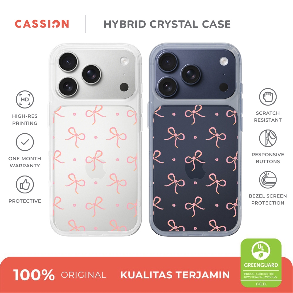 Hybrid Case For iPhone 17 16 15 14 13 12 11 Plus Pro Max Mini XR SE 2 3 Cassion Pretty Peachy
