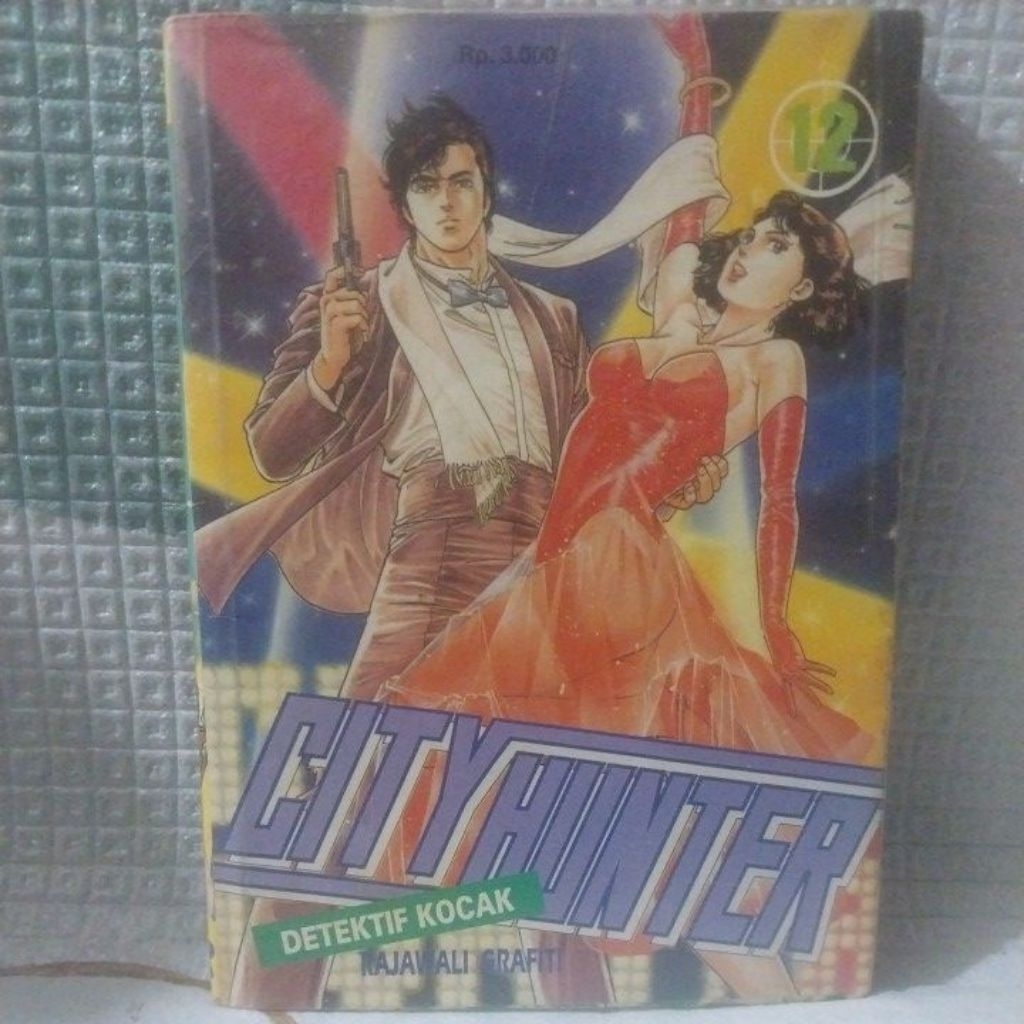 City Hunter Detektif Kocak Komik Original diterbitkan Rajawali Grafiti