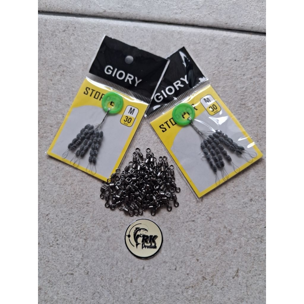 SET kilikili isi 25pcs stopper isi 2