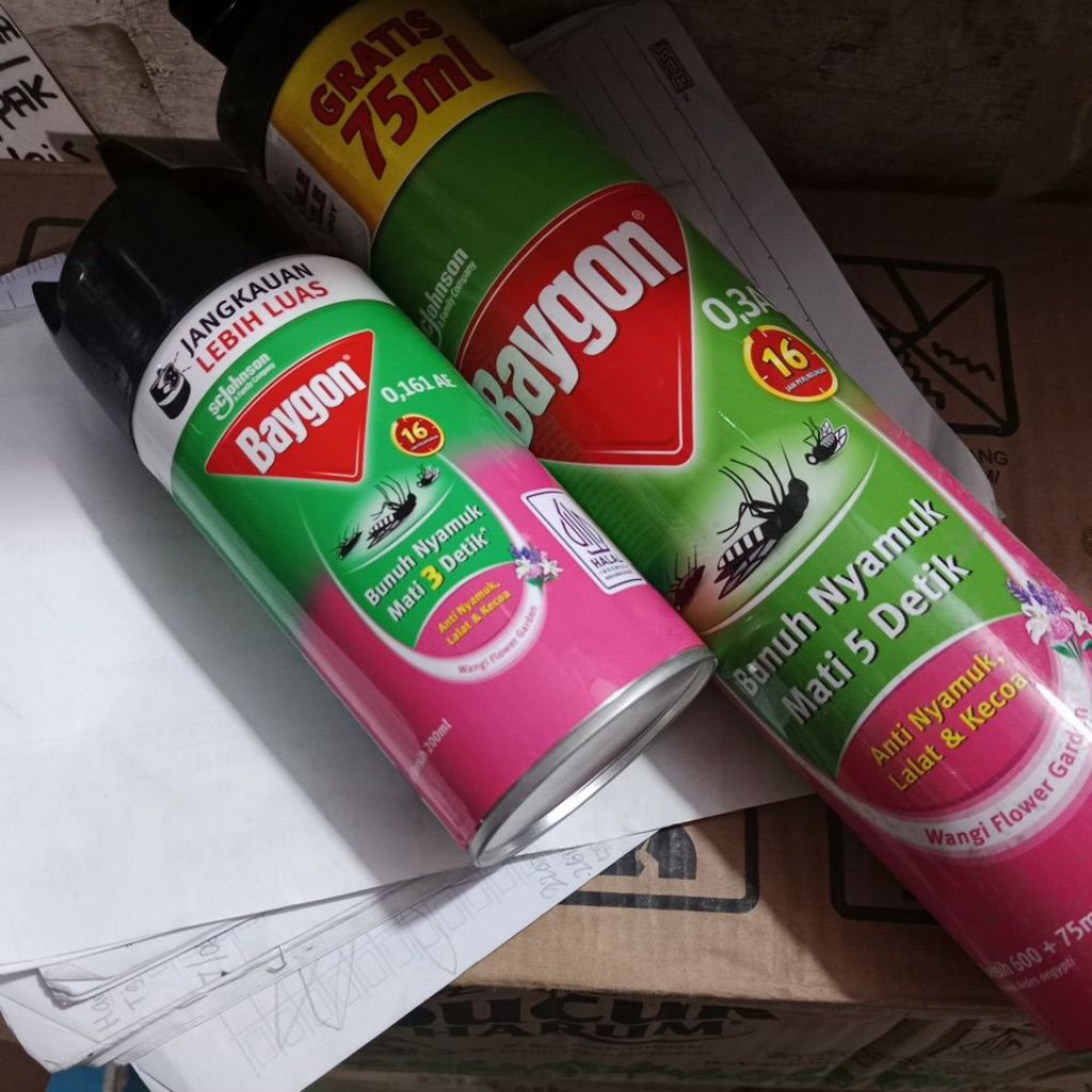 Baygon 200ml/600+75ml Murah