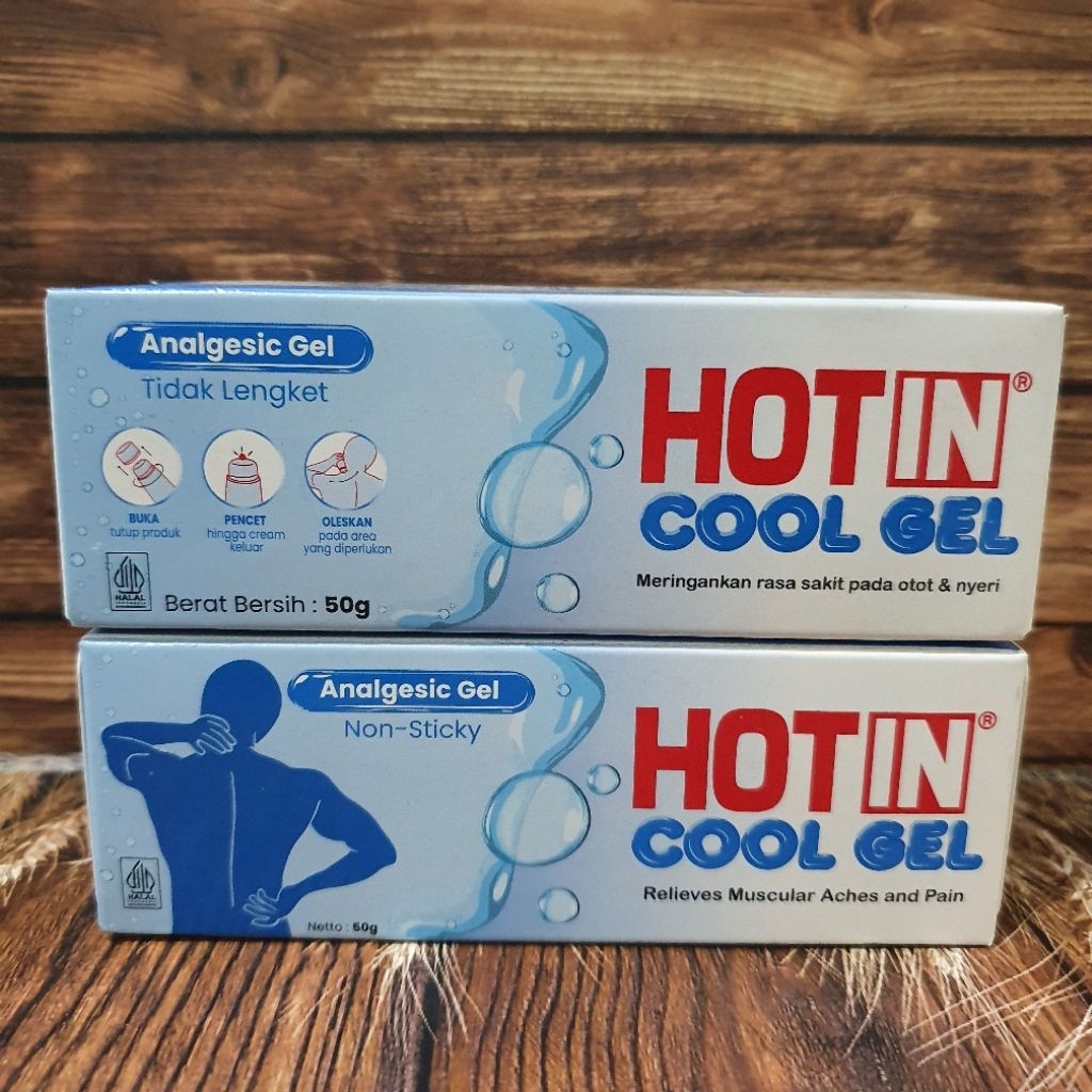 Hotin Cool Gell 50gr/ Oles /nyeri dan pegal