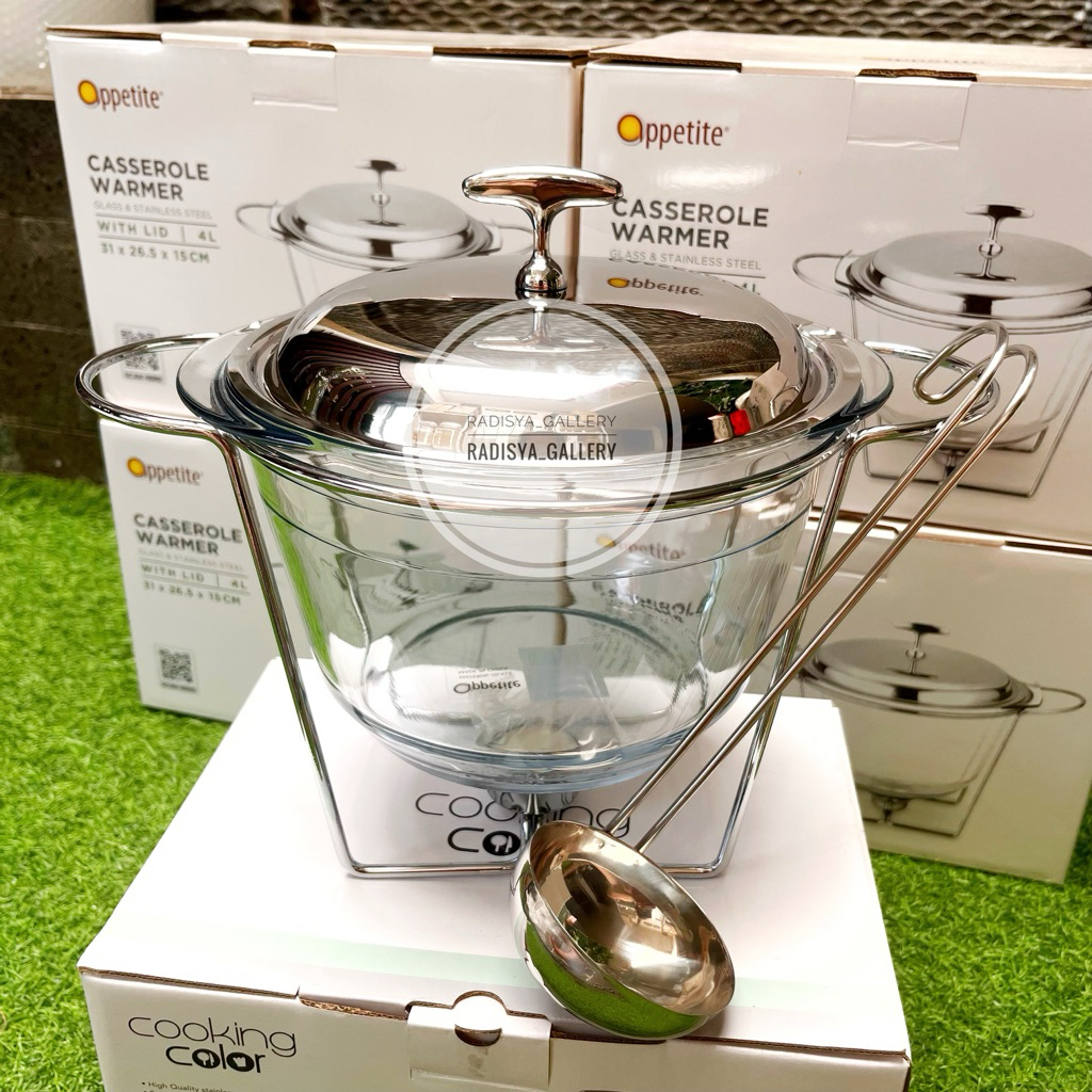 [INFORMA] CASSEROLE KACA 4 L