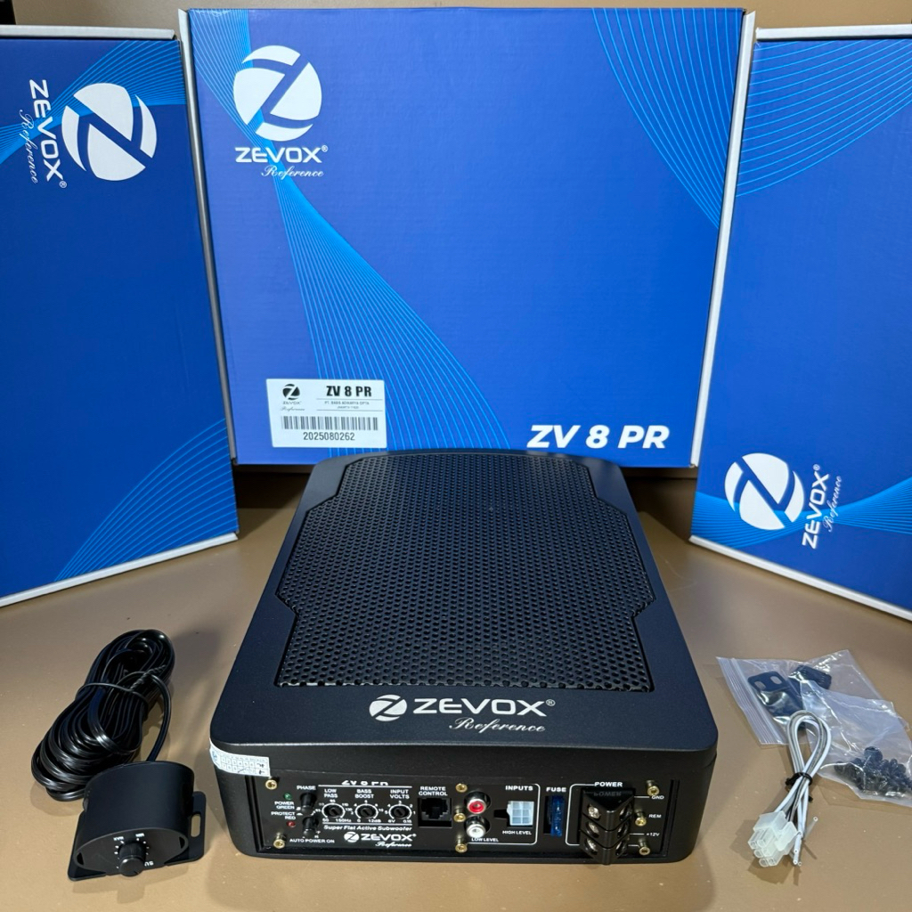 SUBWOOFER KOLONG ZEVOX ZV 8 PR SUB KOLONG 8" ZEVOX REFERENCE SERIES SUB KOLONG ZEVOX ZV8PR