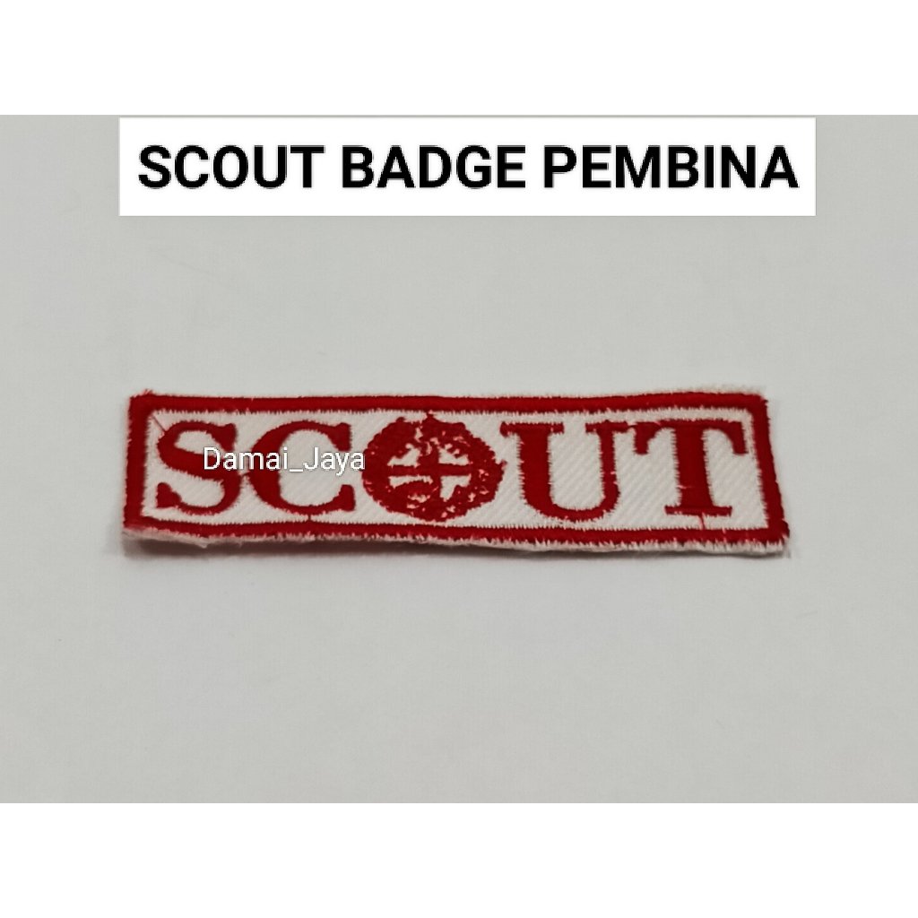 SCOUT Badge Pramuka Pembina