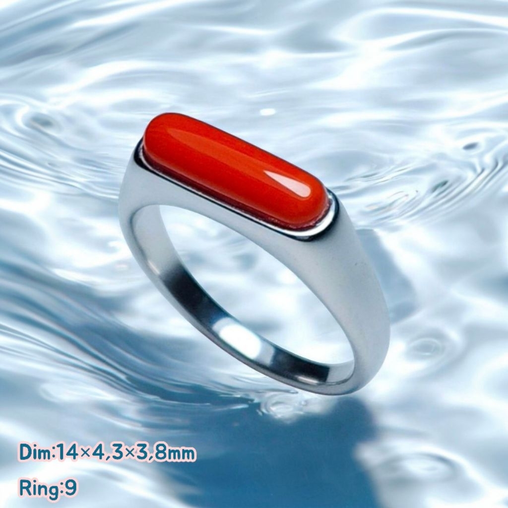 NATURAL RED CORAL MARJAN ASLI Dari Laut Mediterania ( No dyed No resin) real pict