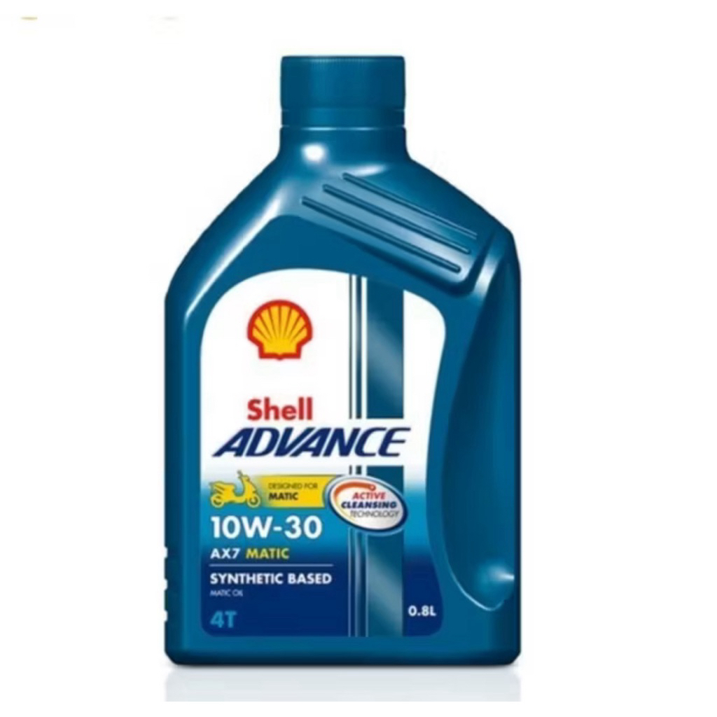 OLI SHELL AX7 10W-30 MATIC OLI MESIN MOTOR MATIC