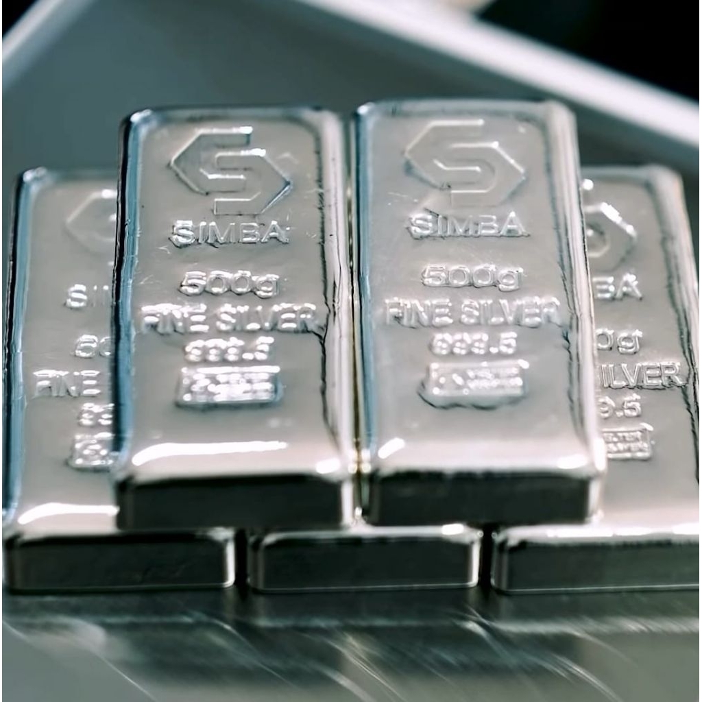 Fine Silver Perak Batangan 1 KG 99,95%