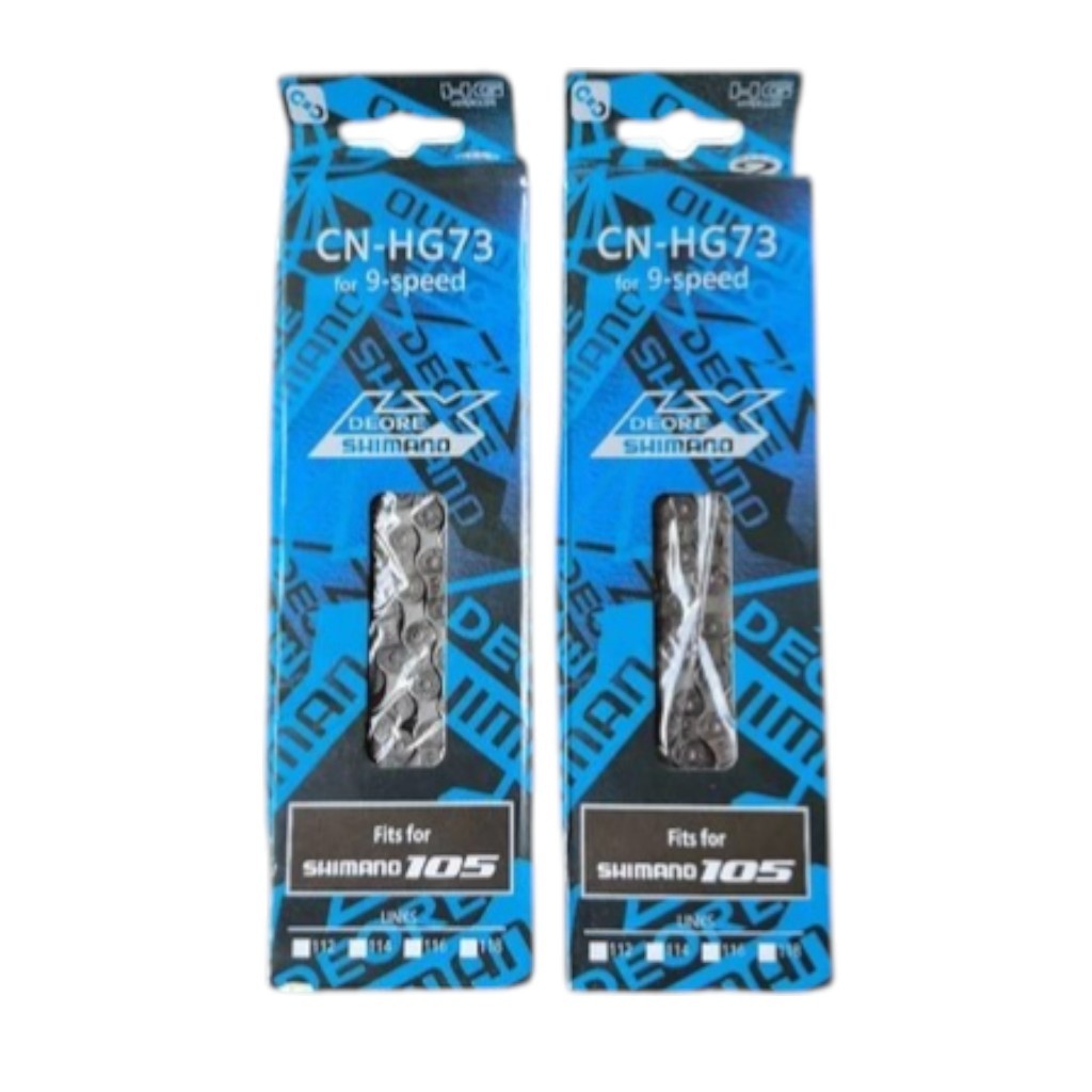 new rantai sepeda shimano cn-hg73 9 speed