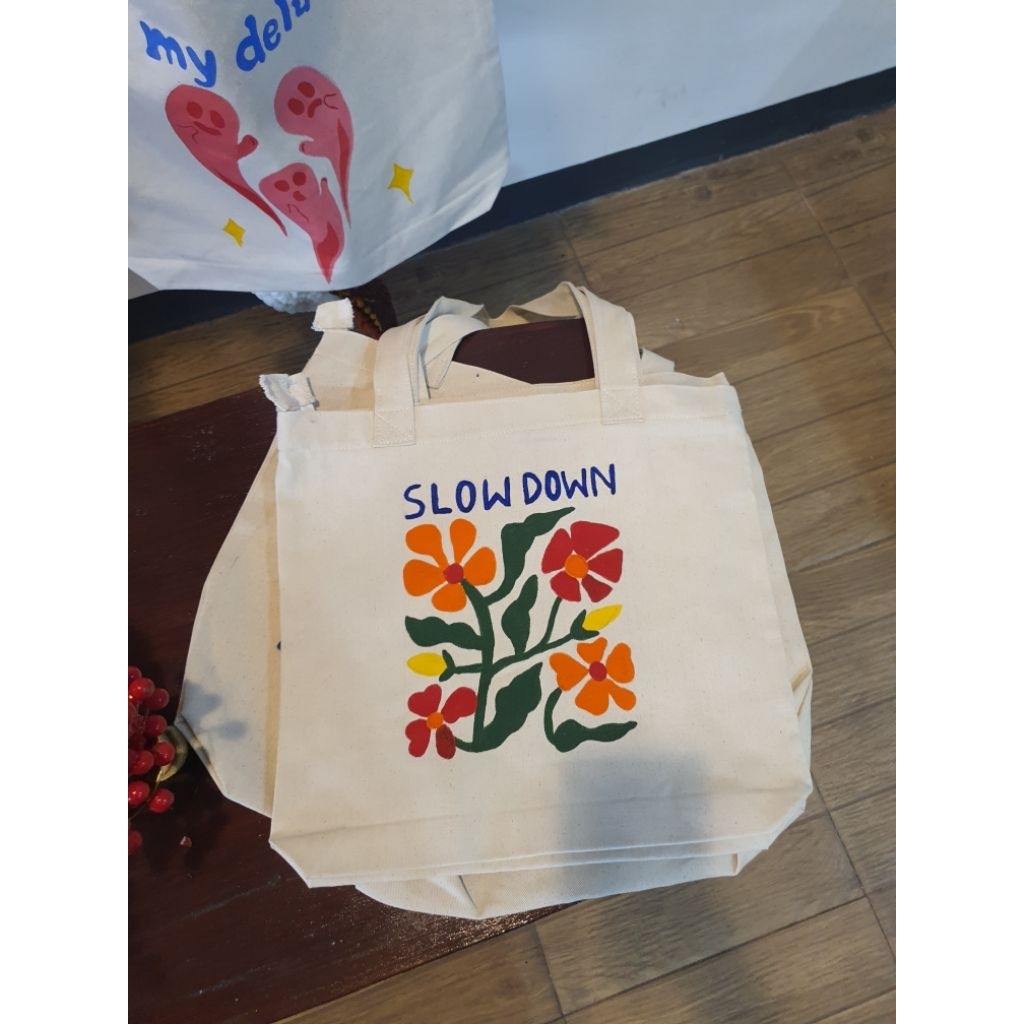Tas Lukis kanvas ada resleting