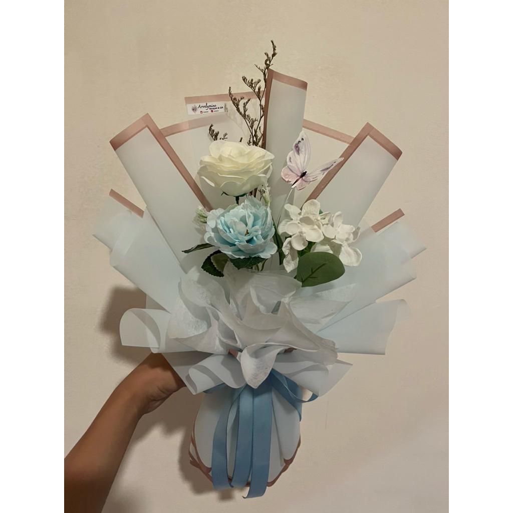 Buket Bunga Wisuda / Anniversary / Gift / Hari Guru / Buket Bunga Murah / Buket Bunga Untuk Pacar Sa