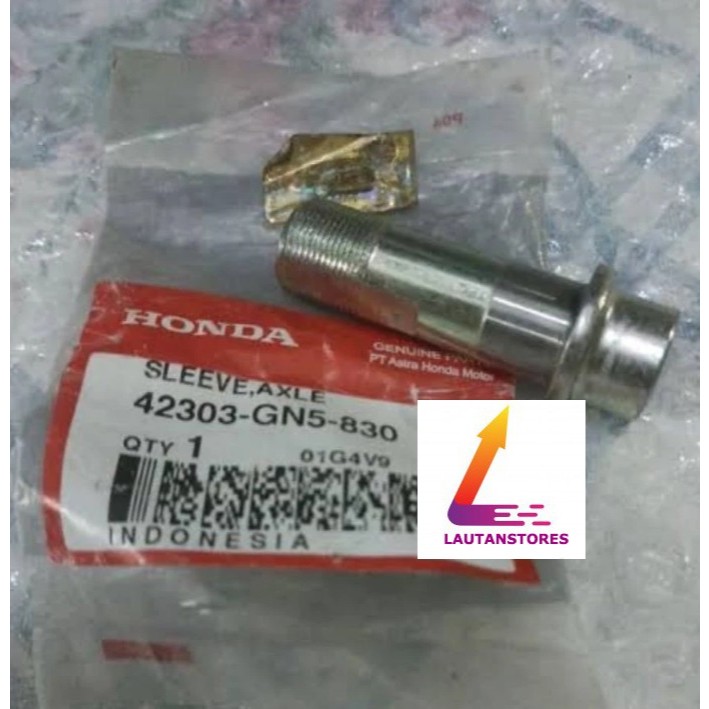 42303-GN5-830 Collar Sleeve Rear Wheel Distance Bosh Laher Nap Gir Belakang Grand Legenda Supra 100