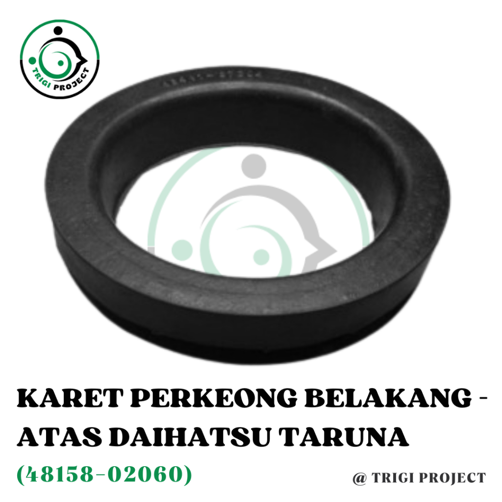 Karet Boot Tatakan Per Keong Perkeong Belakang - Atas Mobil Daihatsu Taruna | Oem Premium - High Qua
