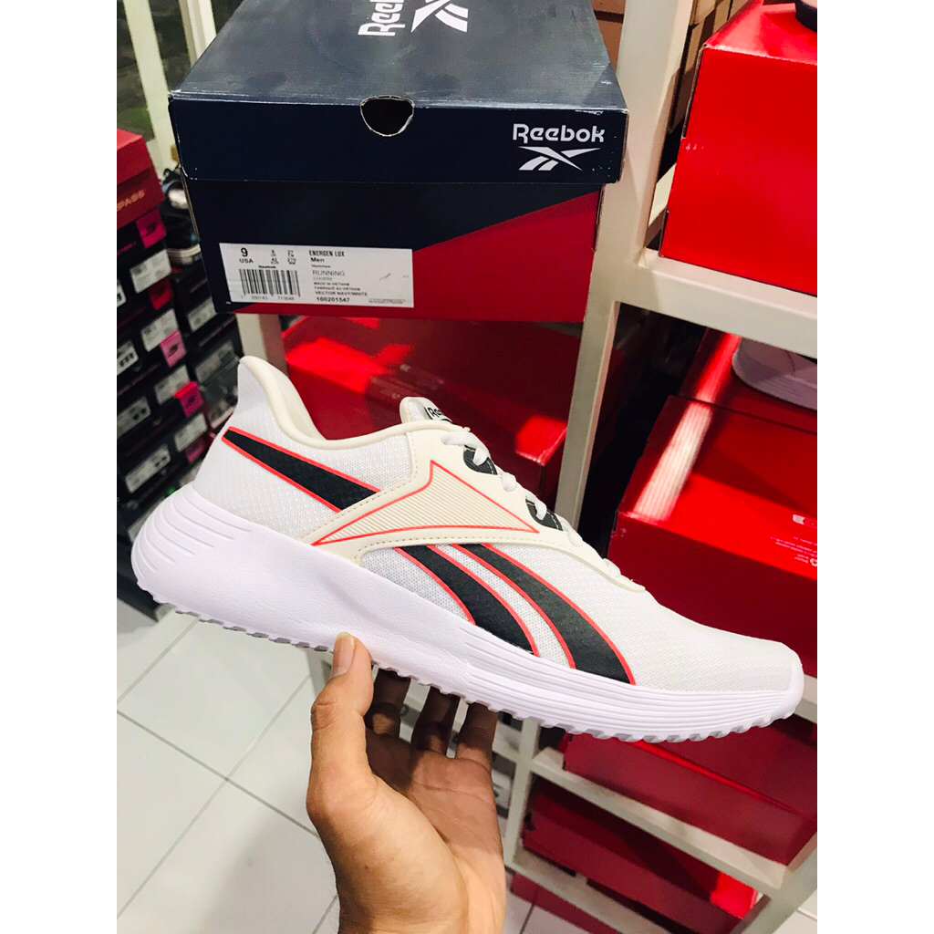 BIG SALE REEBOK RUNNING 3.0 PUTIH [100025761] ORIGINAL SEPATU PRIA/RUNNING/LARI/SNEAKERS