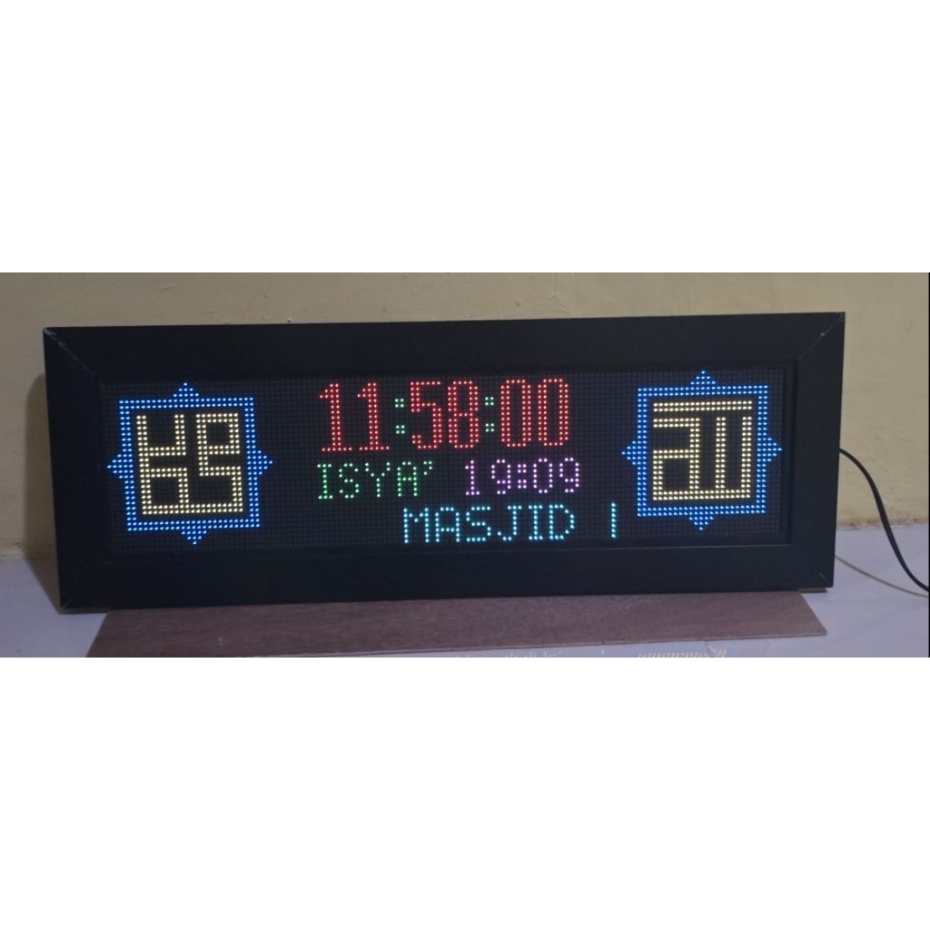 JAM Jadwal Sholat Masjid