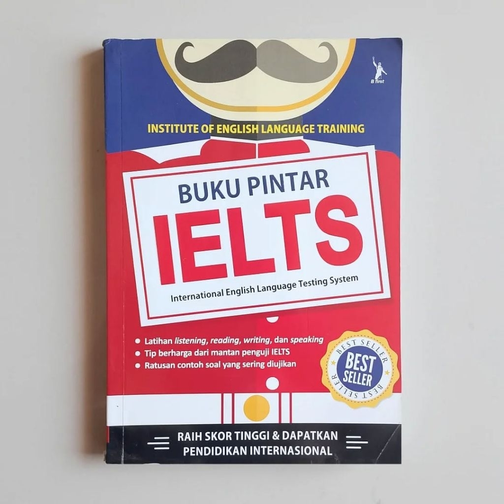 (Preloved) Buku Pintar IELTS. Original Bekas