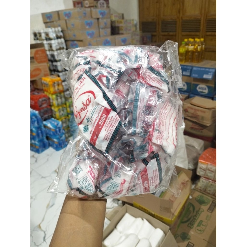 1 PACK 20SACHET - SASA MSG 2000an / SASA PENGUAT RASA 30GRAM / SASA MICIN