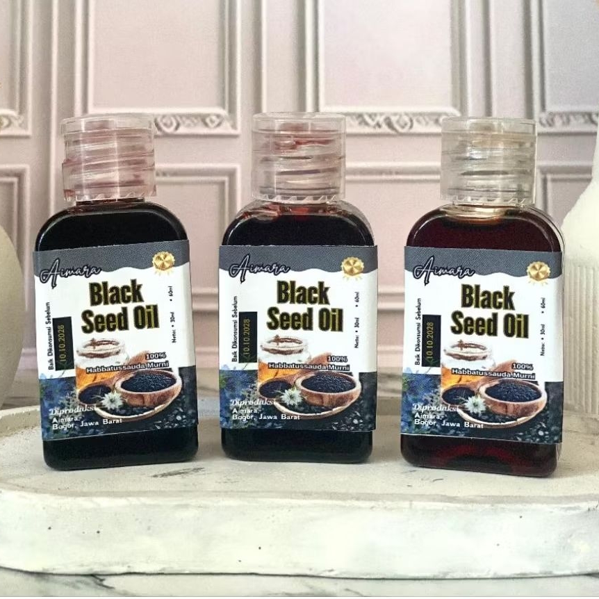 Minyak Habbatussauda 30 Ml / Aimara Habbats Cair Asli Original