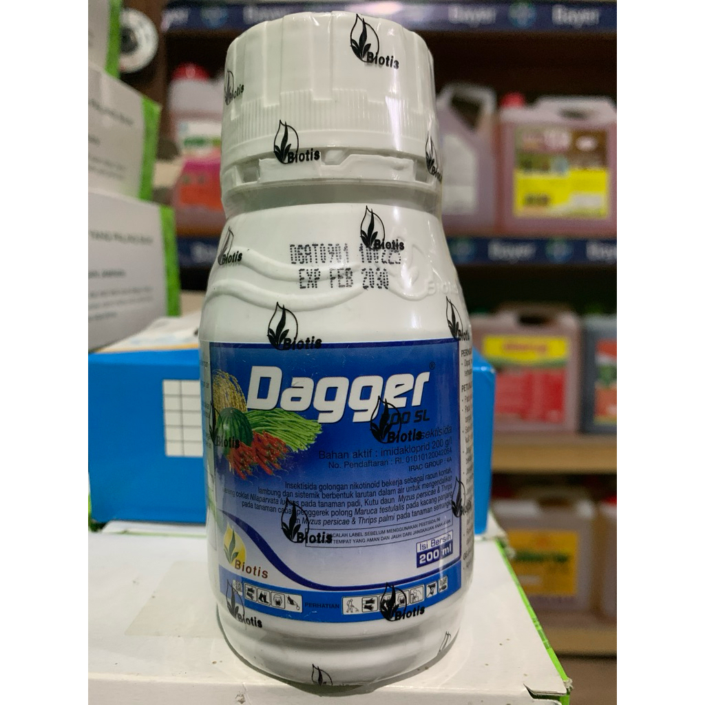 Dagger 200 SL kemasan 200ml (imidakloprid 200 g/l)