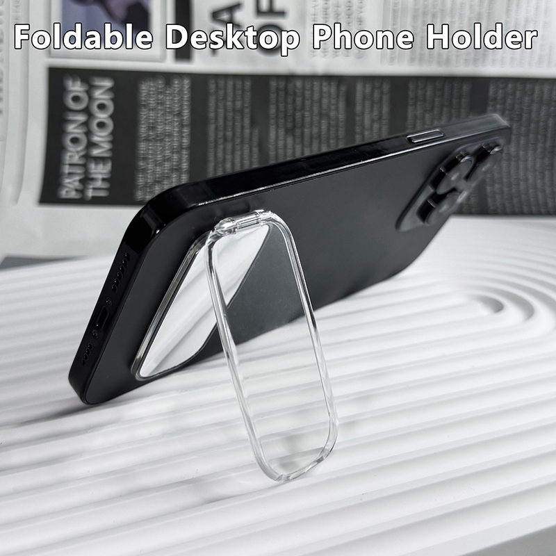 Colmer Universal Foldable Phone Holder dengan CERMIN KACA MIRROR dudukan HP lipat serbaguna kompatib