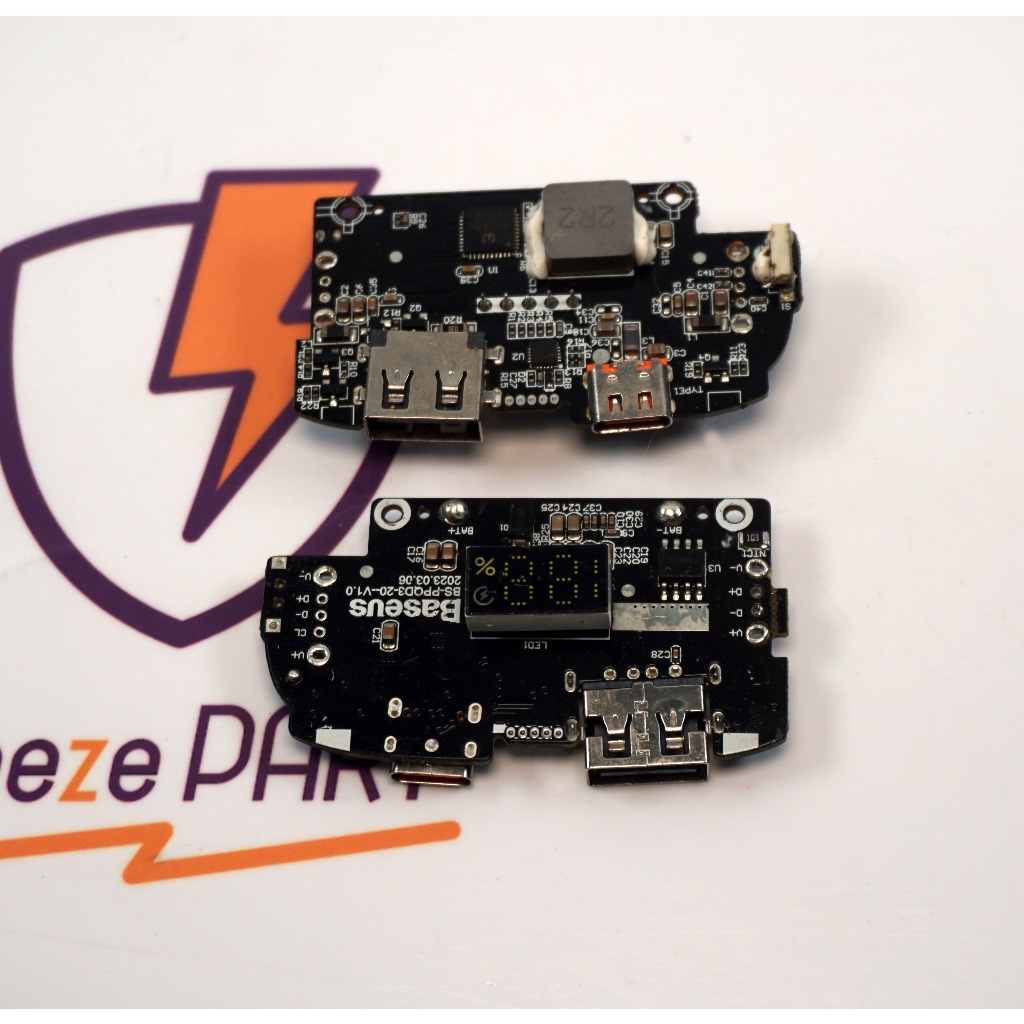 Modul Mesin Power Bank Baseus QPow2 ip5356 PD3.0 22.5w fast charging circuit