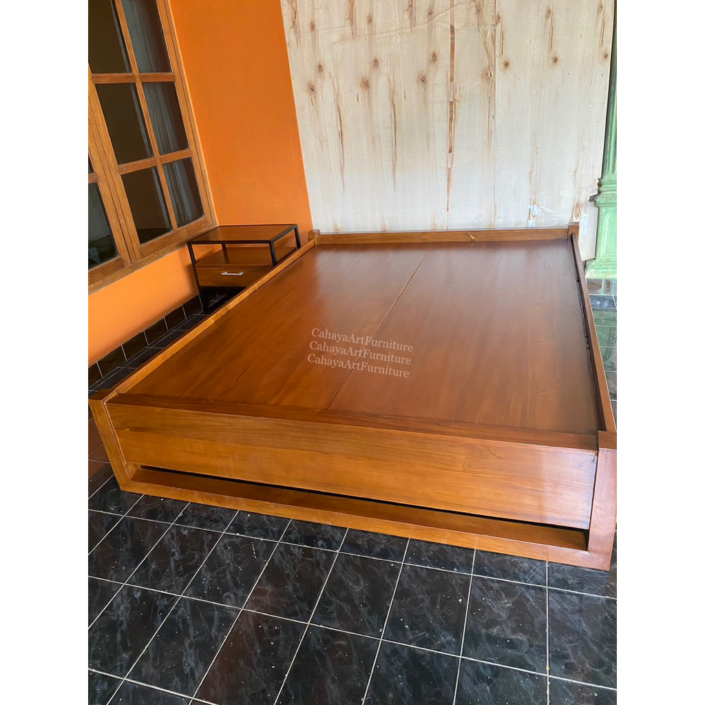 Dipan Minimalis Kayu Jati , Ranjang Tidur Minimalis Kayu Jati , Ranjang bayi