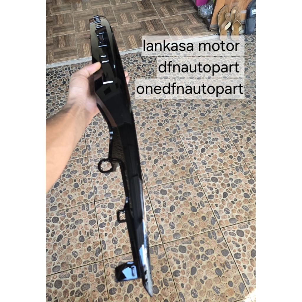 list trunklid bagasi fortuner vrz 2016 2023 trunklid bagasi fortuner gr sport black hitam glossy leg