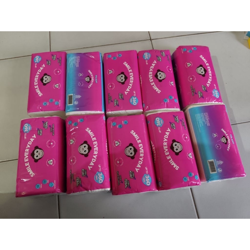 [COD] PROMO Tisu Tita Soft (10 pack 360 helai) Murah Ecer Grosir Tissue Gudang Pabrik Tisu Agen Tisu