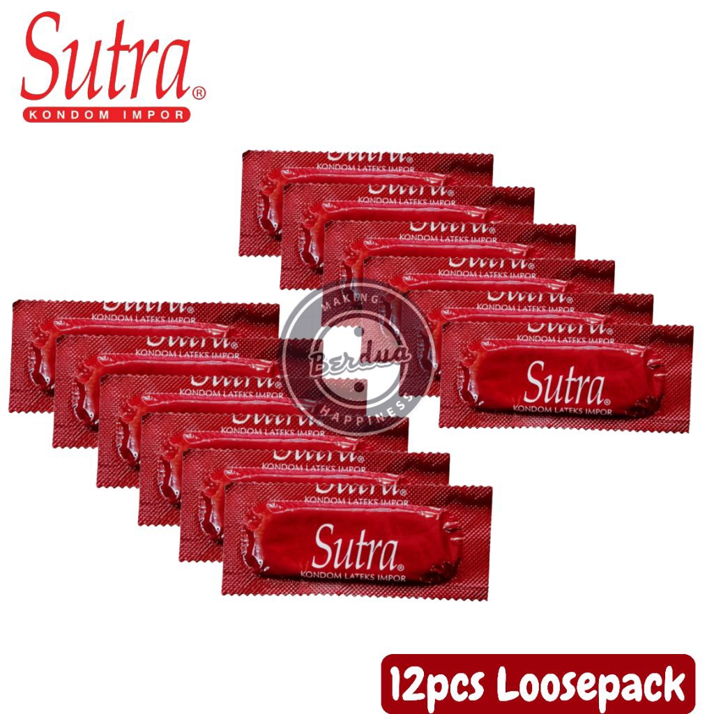 Kondom Sutra Merah Isi 12 - Sutra Classic 12s - Kondom Murah untuk suami