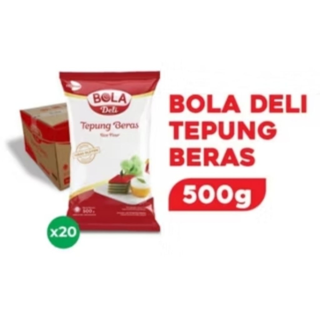 tepung bola merah serbaguna/bola deli tepung beras/bola deli tepung ketan