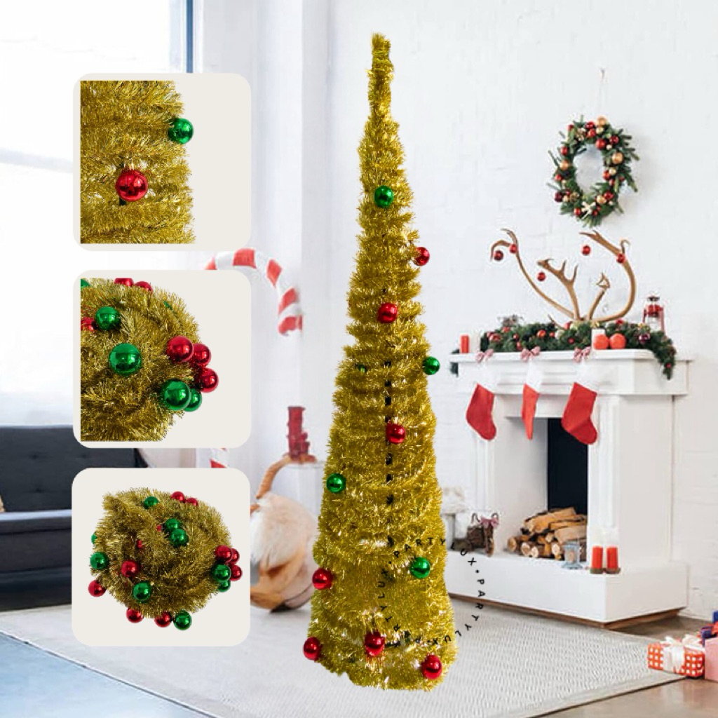 Pohon Natal Portable Lipat - Dekorasi Natal / Hiasan Natal / Aksesoris Natal