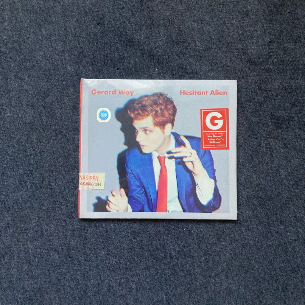 CD Gerard Way Hesitant Alien SEGEL (sealed) original - CD Gerard Way My Chemical Romance MCR