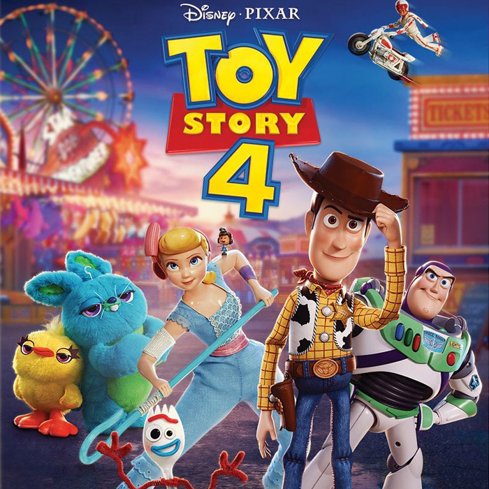 kaset DVD film anak animasi disney pixar Toy Story 4 (2019)
