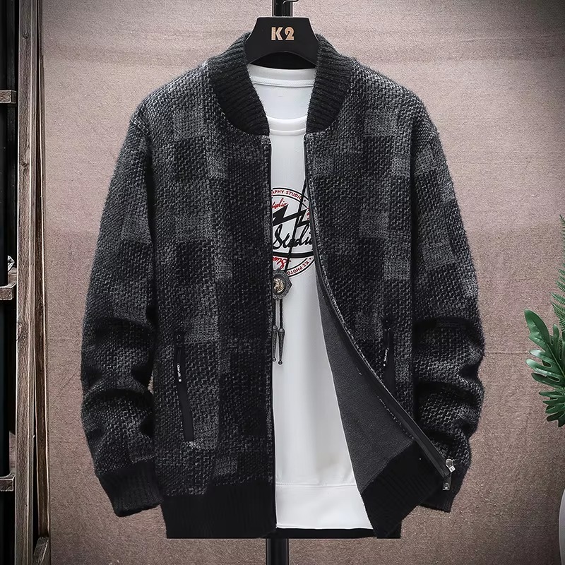 Lucavero Hanako Jaket Rajut Pria Model Motif Terbaru Kualitas Import