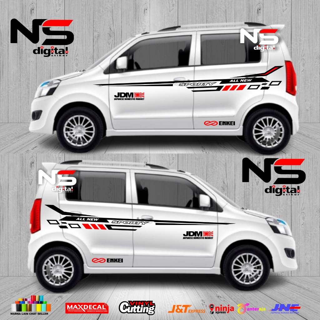 Stiker Sticker mobil karimun wagon r stiker body mobil karimun stiker mobil wagon r
