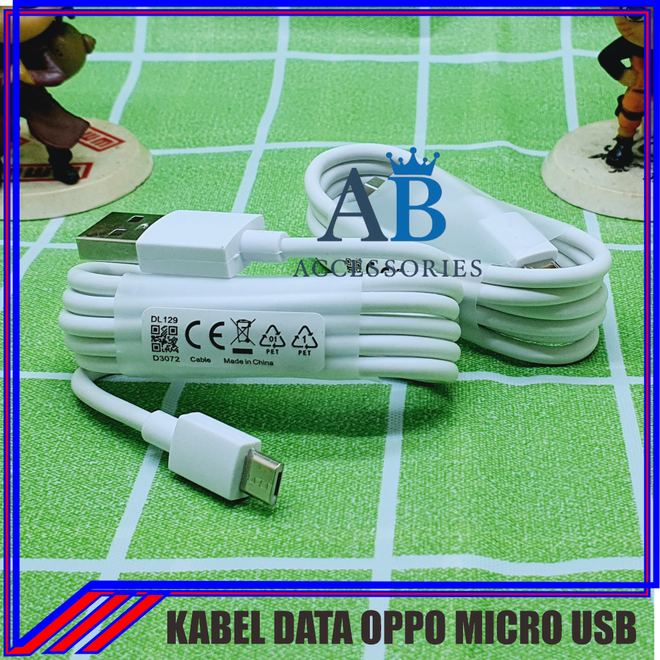Kabel USB OPPO A12 A31 ORI 100% Kabel Data Oppo Original Fast Charging 2A Micro USB