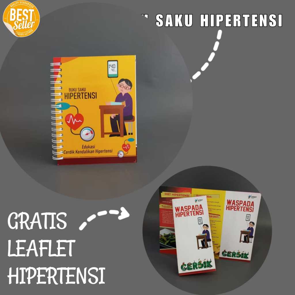 TEBUS MURAH  Buku Saku Hipertensi Gratis Leaflet - Buku Saku - Hipertensi - Edukasi - Kesehatan