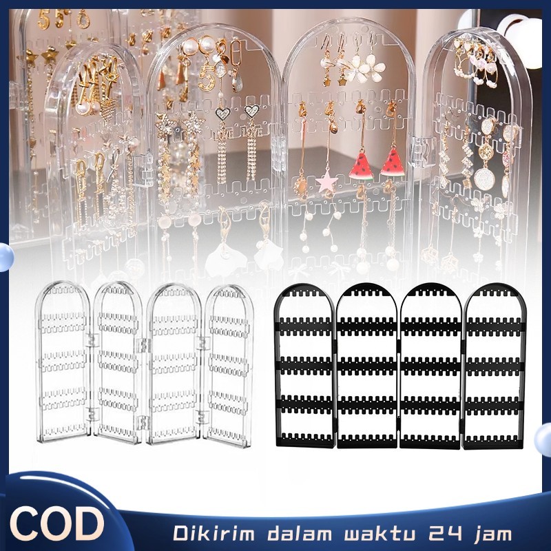 Rak Display Anting Rak Rak Anting Lipat Rak Display Anting Tempat Pajangan Anting Display