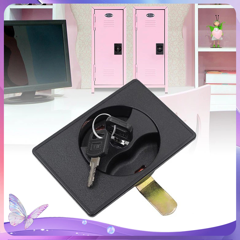 1pcs Kunci Lemari Arsip Kunci Lemari Besi Filing Cabinet Lock Lemari Arsip Kunci