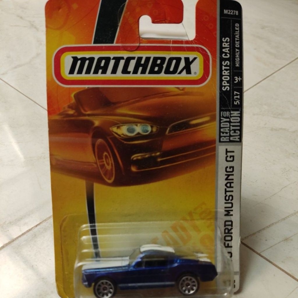 Matchbix 65 Ford Mustang GT
