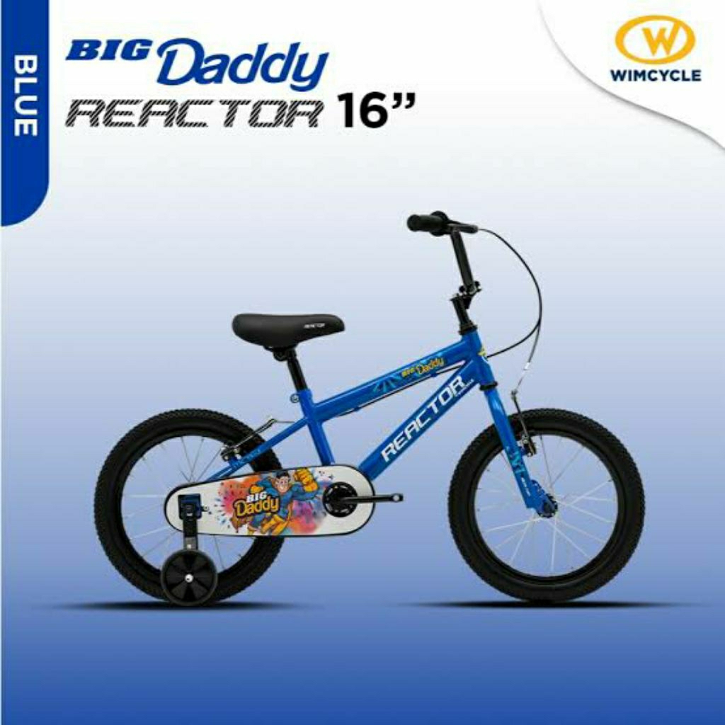 SEPEDA ANAK WIMCYCLE BIG DADDY BMX UKURAN 16 INCH