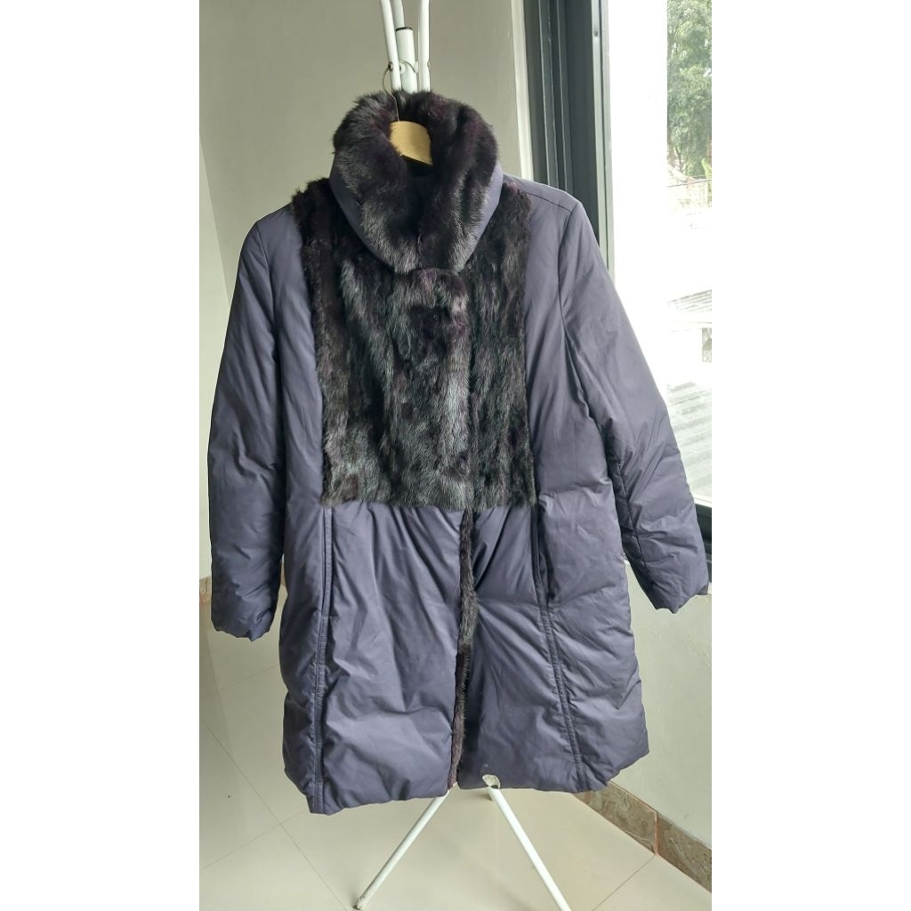 jaket ungu - preloved