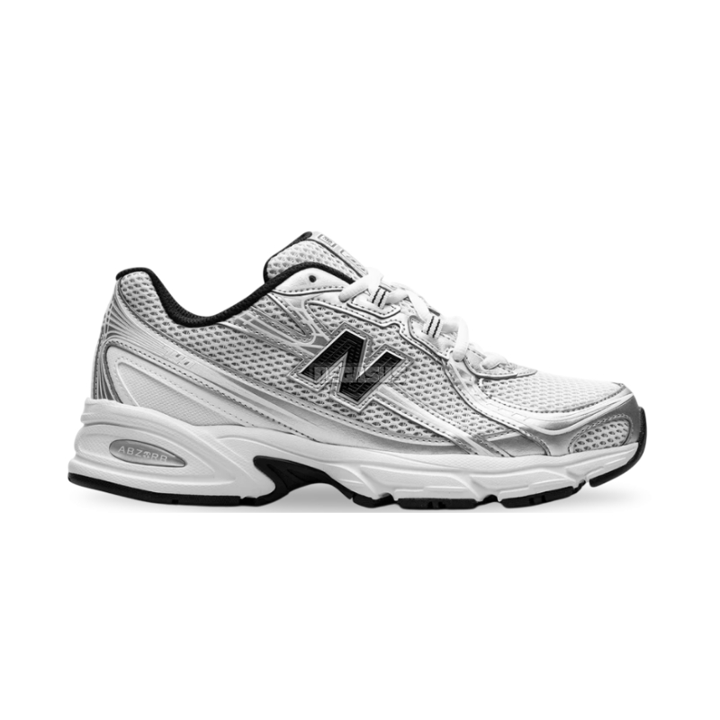Sepatu NB 740 Silver Metallic Authentic Sneakers