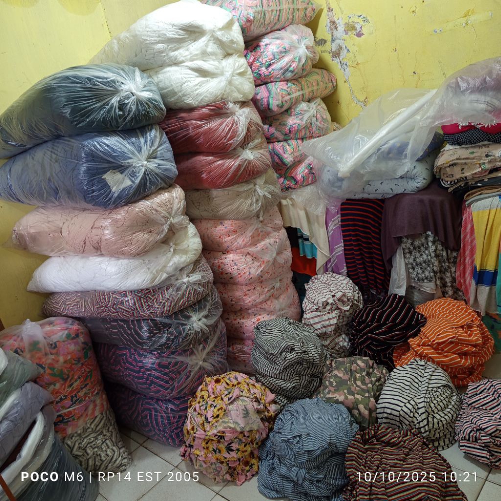 HARGA/0,5 M I BAHAN KAOS RIB PREMIUM I BAHAN KAOS STRIPE I KAIN CABUT JARUM I KAIN KAOS HORNETS KNIT