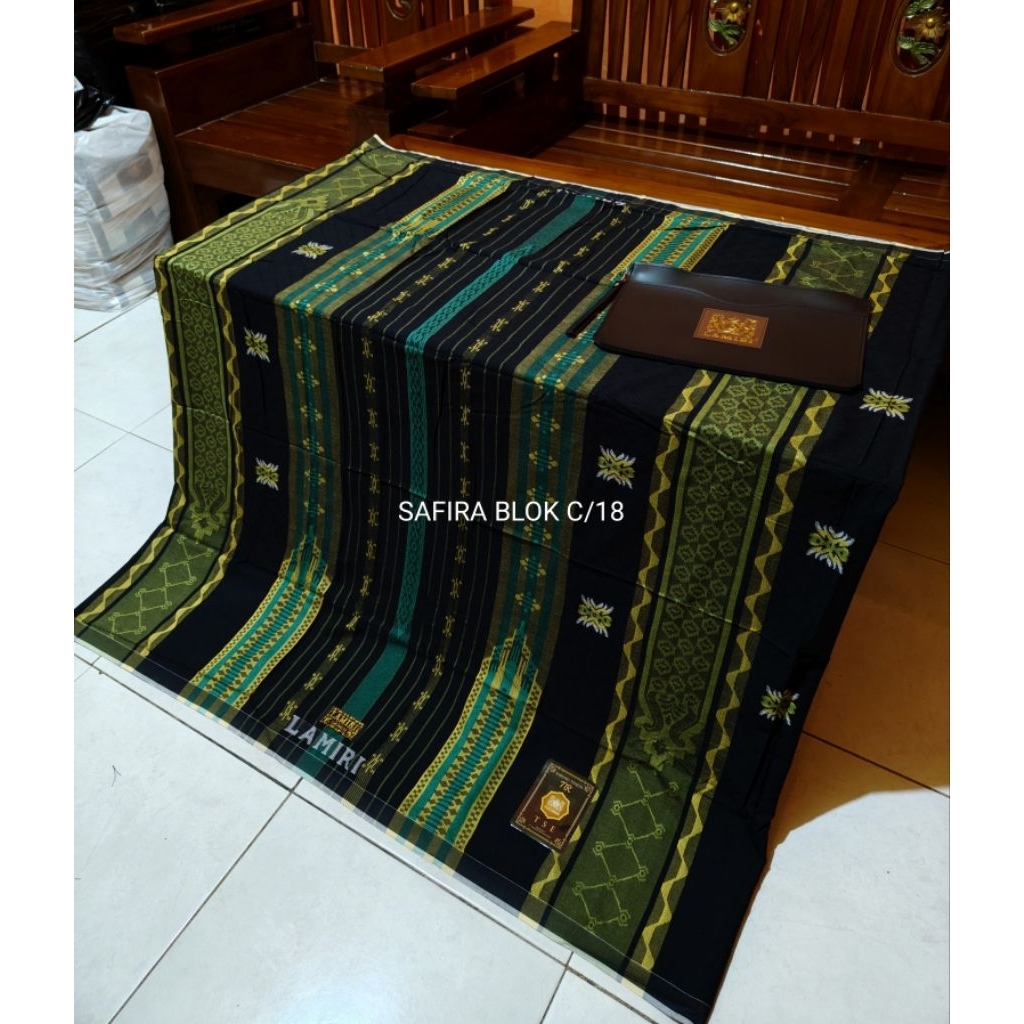 (PROMO)SARUNG LAMIRI TR JAGUAR SONGKET // LAMIRI TSE // Siap seragam