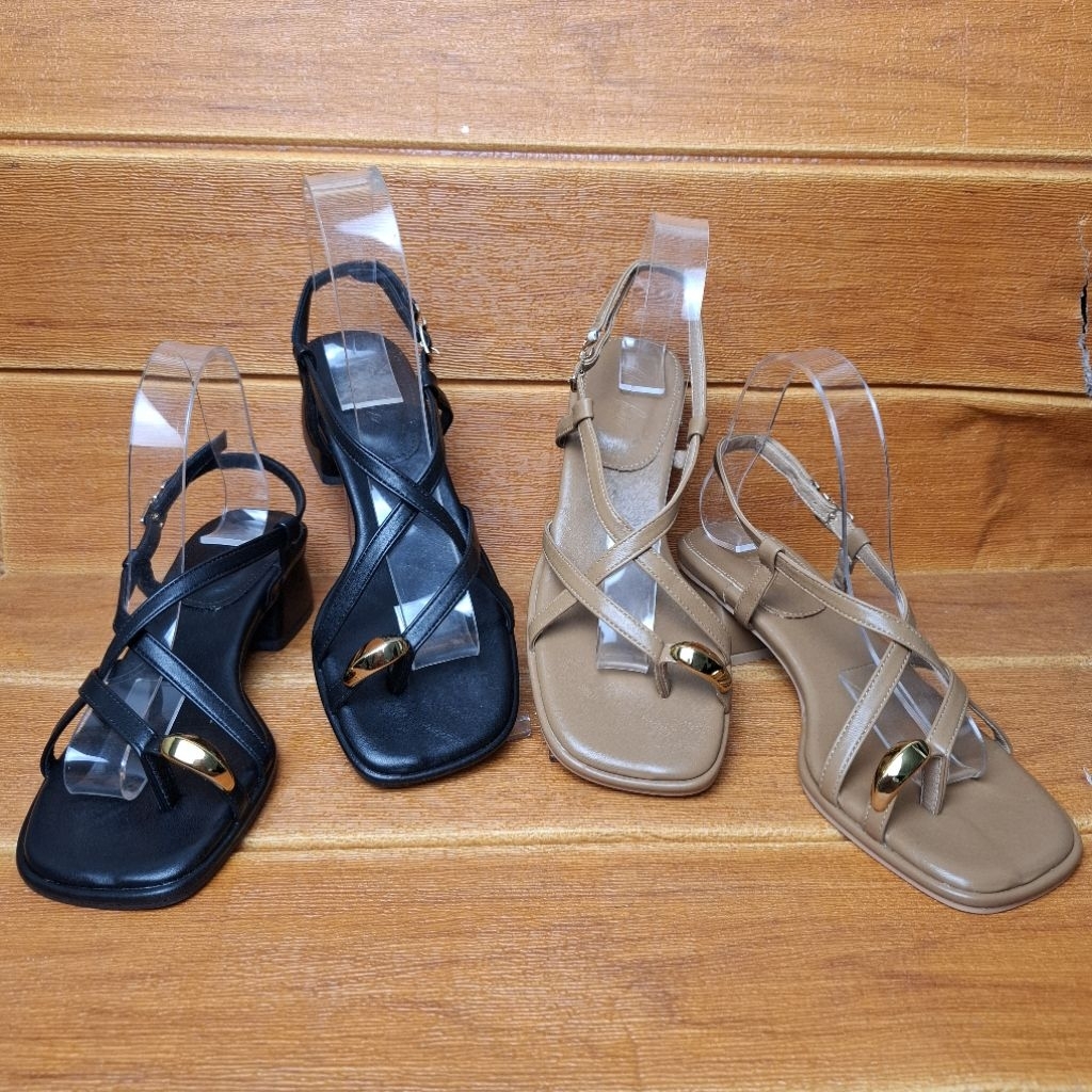 MICHIE- Shoes Reign Slingback Block Heels Hak 3 cm MM1-1