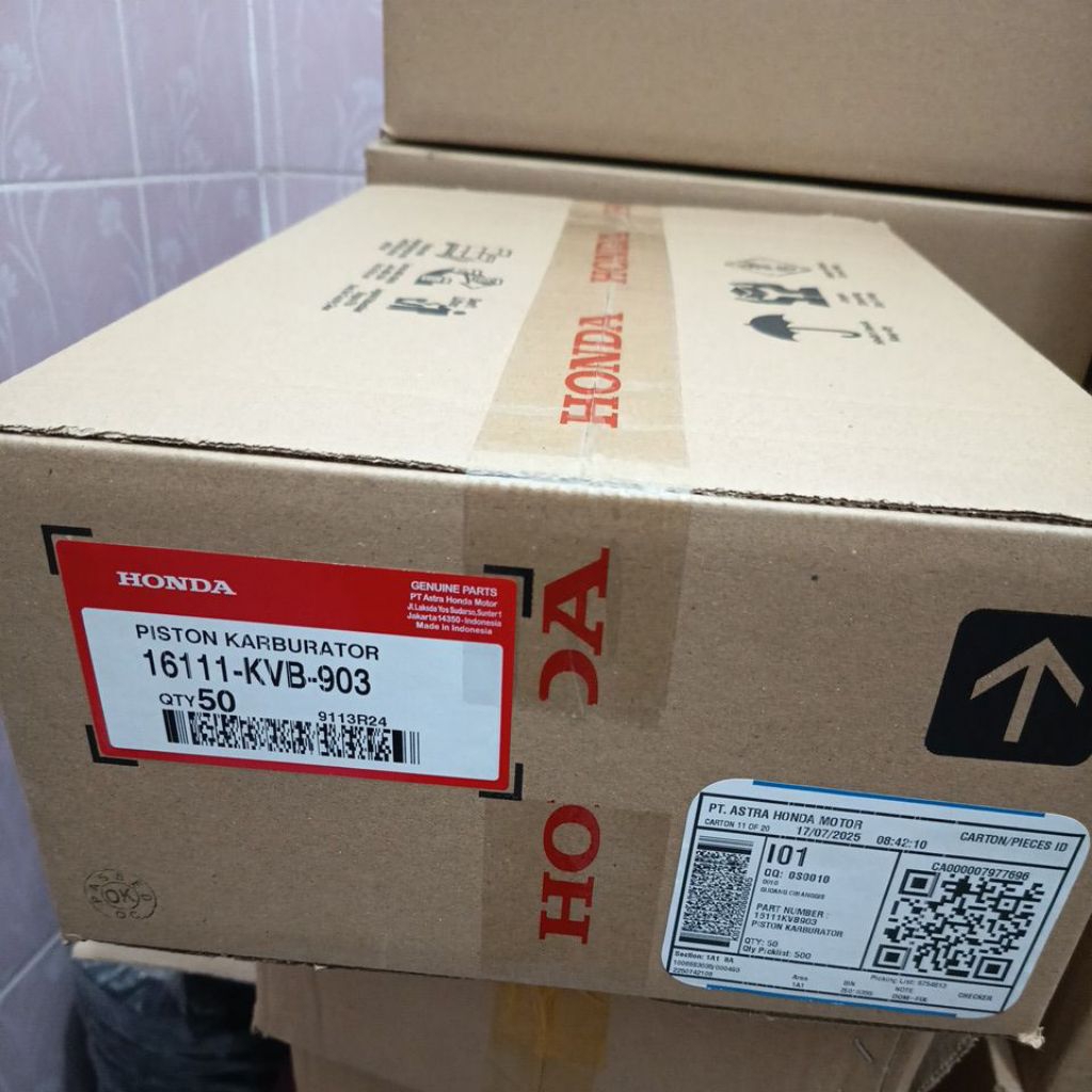 VACUM PISTON GAS CARBURATOR HONDA VARIO 110 OLD LAMA ASLI ORIGINAL AHM HGP (16111-KVB-903)